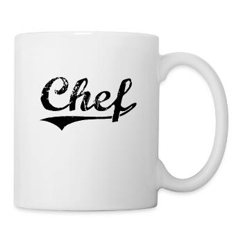 chef - Tasse - Weiß - Rechts