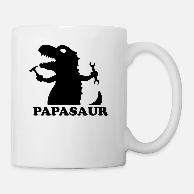 Father's Day Tshirt - Mug - white