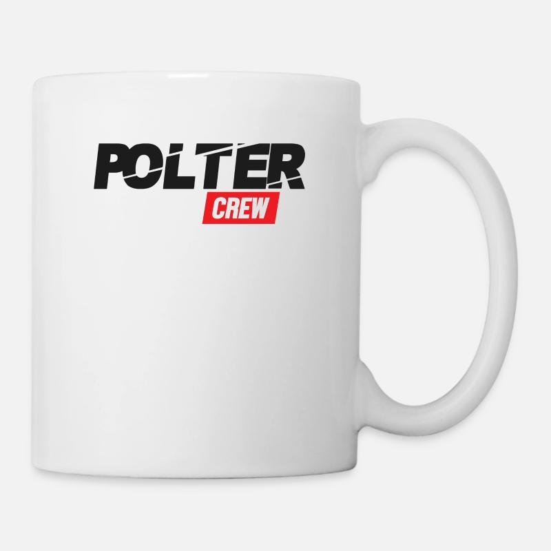 Polter Crew, Polterabend - Tasse - Weiß