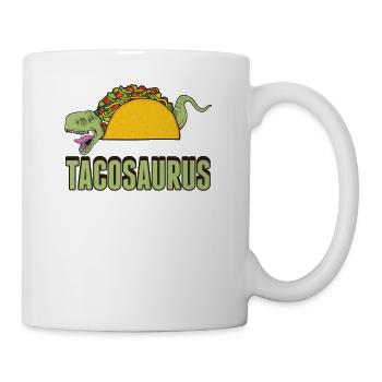 Tacosaurus lustiger Taco Rex Cinco De Mayo Feiertag - Tasse - Weiß - Rechts