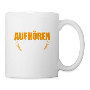 Wir müssen aufhören weniger zu Trinken, Bier, Beer - Tasse - Weiß - Rechts