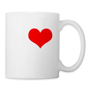 I Love Crypto White - Tasse - Weiß - Rechts