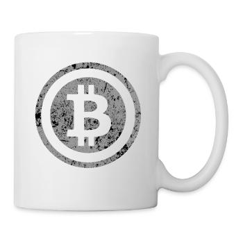 Bitcoin Symbole Vintage # 5 - Mug blanc - blanc - Droite