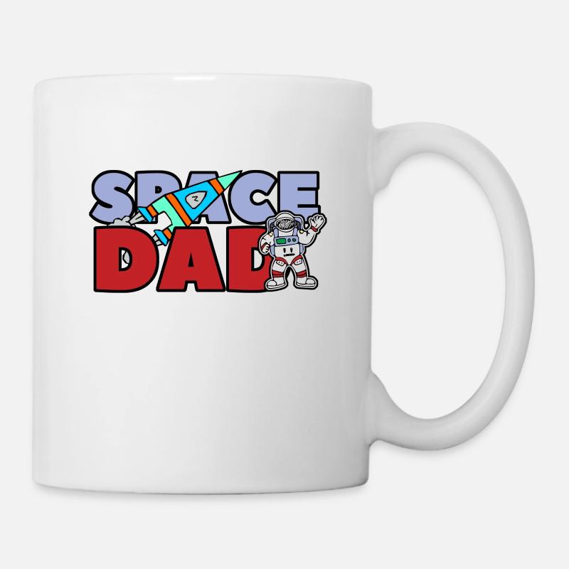 SPACE DAD - Mug - white