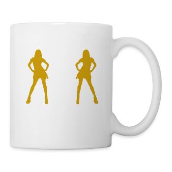 roi d'échecs - Mug blanc - blanc - Droite