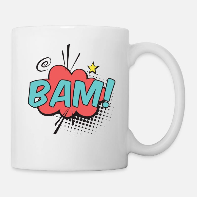 Bam - Mug blanc - blanc