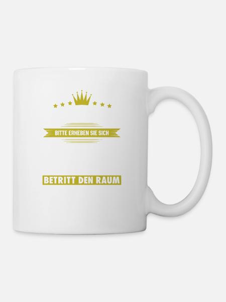 Seine Majestät, Marco, Name, Geschenk, Vorname - Tasse - Weiß