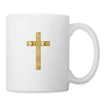 Jésus Safed ma vie Dieu Dieu Bible Christchurch - Mug blanc - blanc - Droite