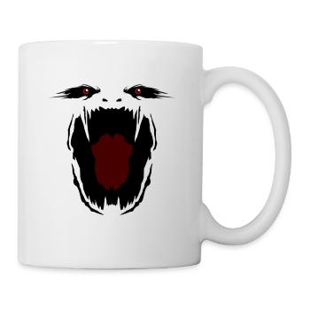Monster - Tasse - Weiß - Rechts