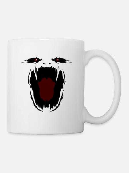 Monster - Tasse - Weiß