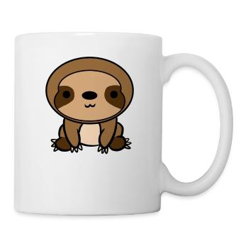 Ew Leute Nette Faultier Lustige Introvertierte Sarkastisch - Tasse - Weiß - Rechts