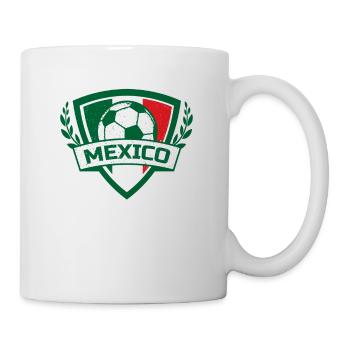 Mexiko No 1 Fussball Team Geschenk - Tasse - Weiß - Rechts