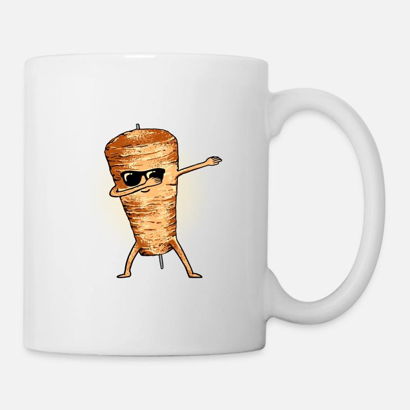 Dabbender Dönerspieß Döner Dab - Tasse - Weiß