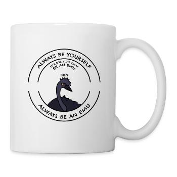 Emu - Tasse - Weiß - Rechts