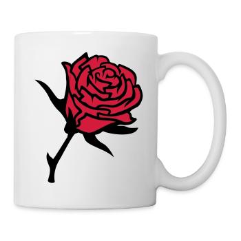 roses3 - Mug blanc - blanc - Droite