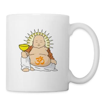 Buddha Buddhism Siddhartha Gautama Yogi Yoga OM - Mug - white - Right