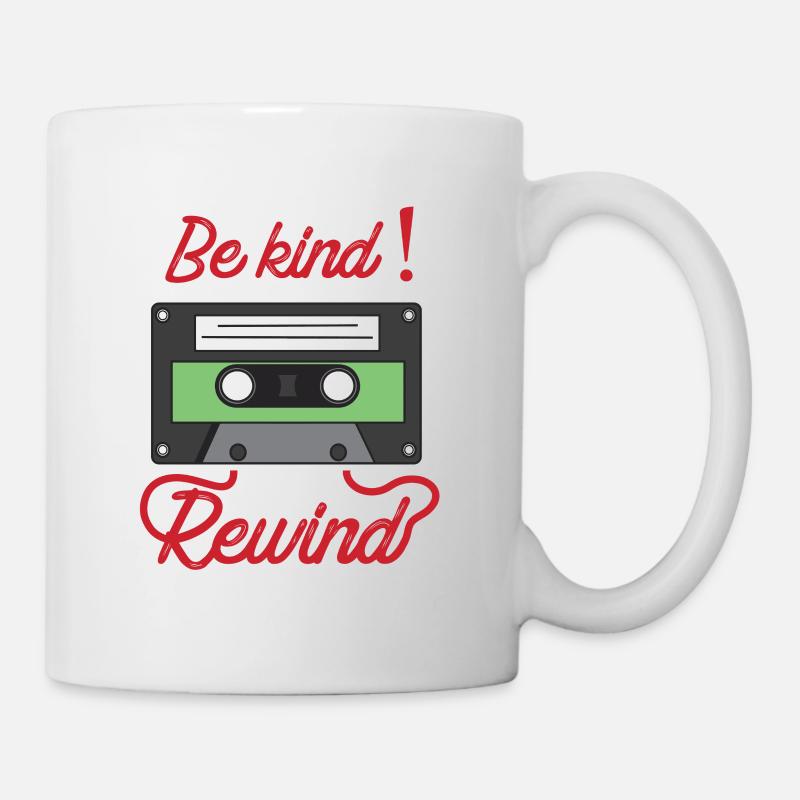 Soyez gentil Rewind - Mug blanc - blanc