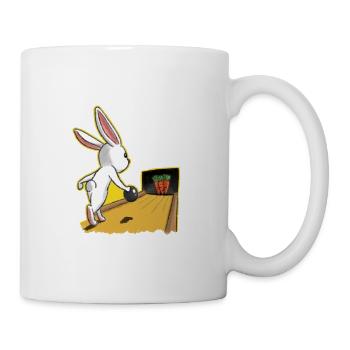 I love bowling bowling Easter gift - Mug - white - Right