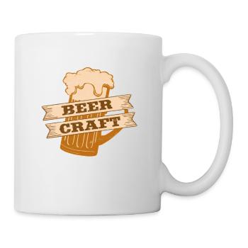 Beer Craft - Handmade Beer - Mug - white - Right