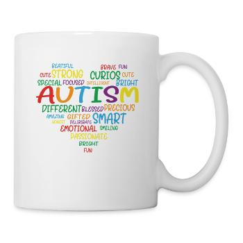 Autismus Autism Awareness Day - Tasse - Weiß - Rechts