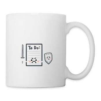 You can not go through - To Do List - Mug - white - Right