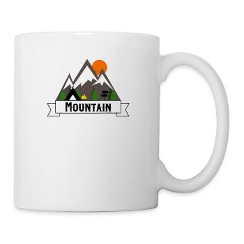 Outdoor Adventures Hiking Hiking Mountain Mountain - Mug - white - Right