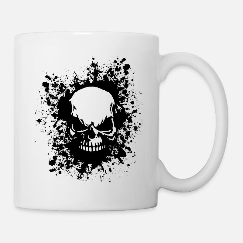 Skull - Mug - white