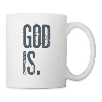 Dieu est. par JT4Christ - Mug blanc - blanc - Droite
