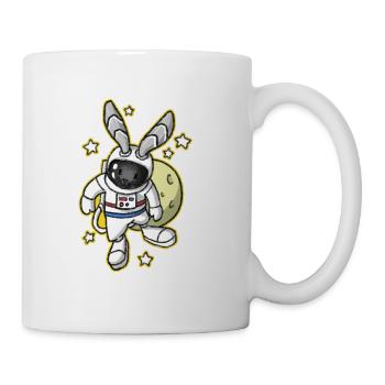 Bunny Easter Space Astronaut Gift - Mug - white - Right