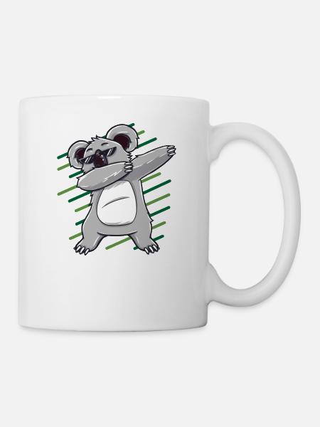 Dabbing dab koala bear dab cadeau anniversaire - Mug blanc - blanc