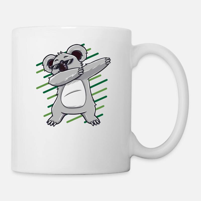 Dabbing dab Koala Bär Dab Geschenk Geburtstag - Tasse - Weiß