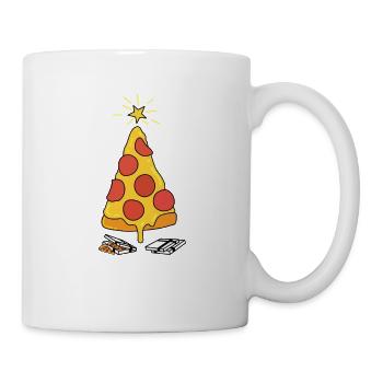 Pizza Christmas Tree - Mug - white - Right