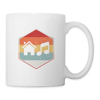 House Music - Mug - white - Right