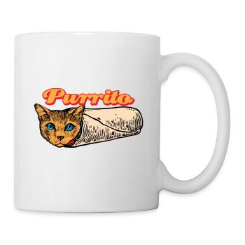 Chat Purrito Cadeau Cinco De Mayo Chat Bengal - Mug blanc - blanc - Droite