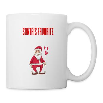 Santa - Krankenschwester - Weihnachtsmann - Tasse - Weiß - Rechts