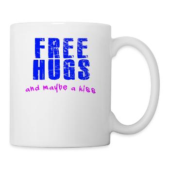 Free hugs - Mug - white - Right