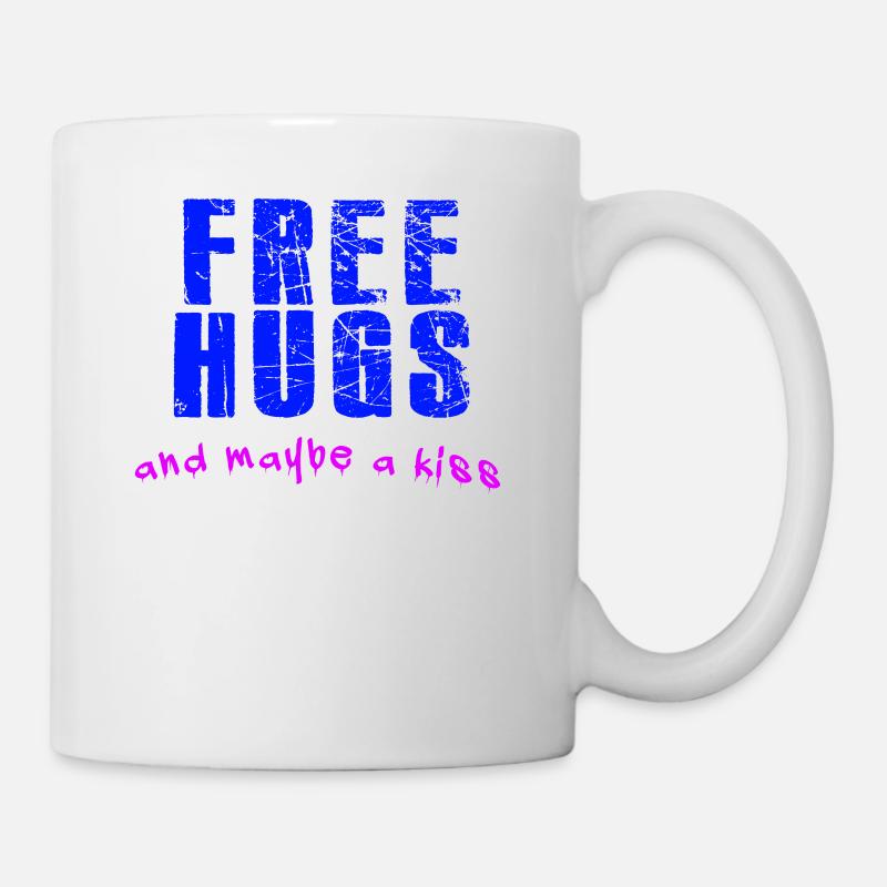Free hugs - Mug blanc - blanc