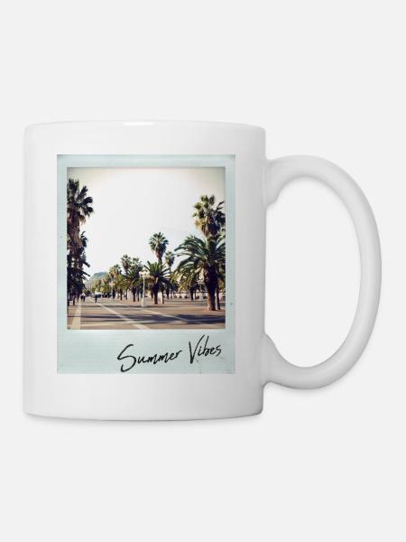 Barcelona Palm - Mug - white