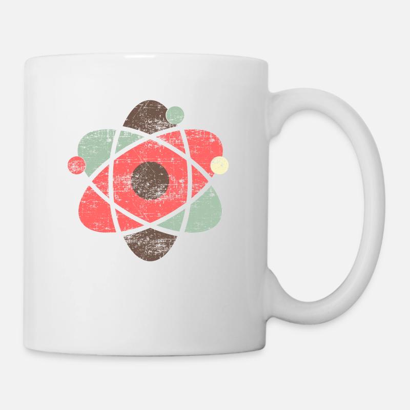 Atom symbol chemistry science - Mug - white