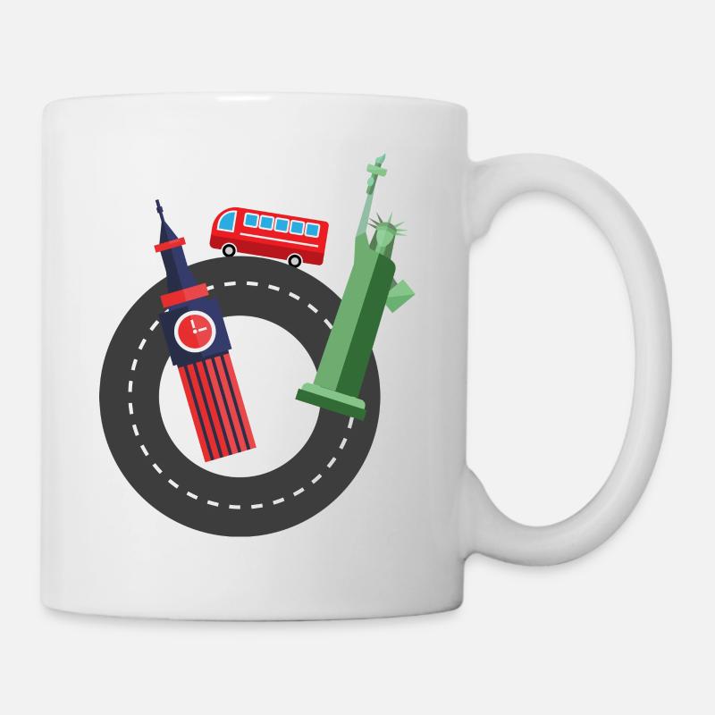 Travel | Holiday | Gift idea - Mug - white