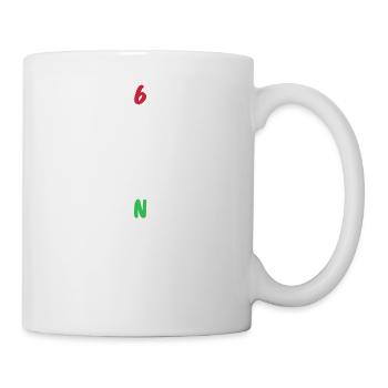 1N23456 Motorcycle Gear Shift Racing Gift - Mug - white - Right