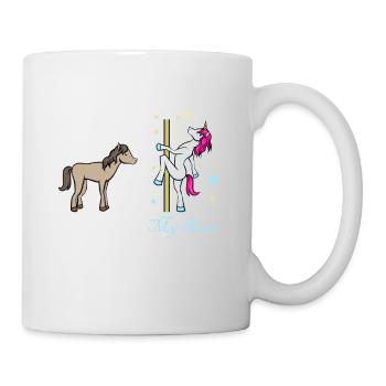 Licorne cheval votre tante mon cadeau de tante - Mug blanc - blanc - Droite