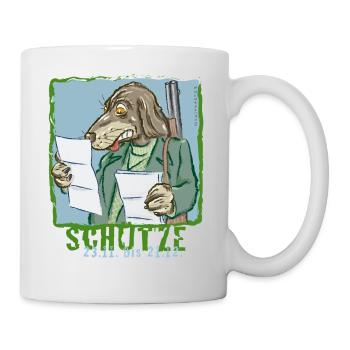 Sternzeichen - Schütze - Tasse - Weiß - Rechts