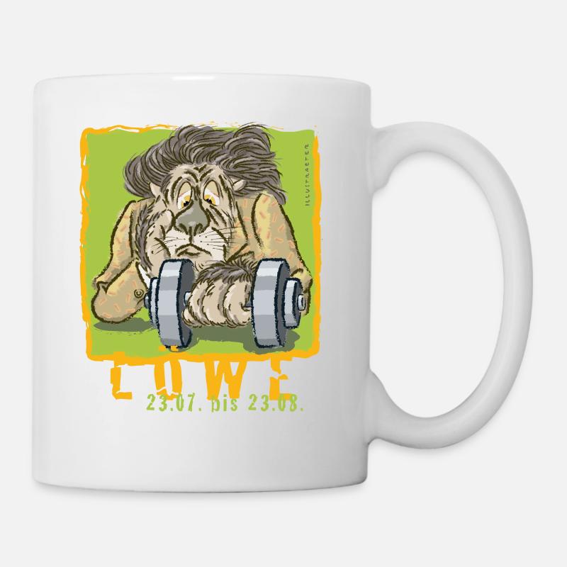 Sternzeichen - Löwe - Tasse - Weiß