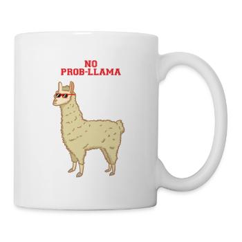 No problem - no prob-llama - Lama - Mug - white - Right
