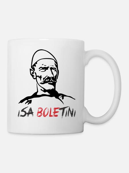 Albanian freedom fighter Isa Boletini - Mug - white