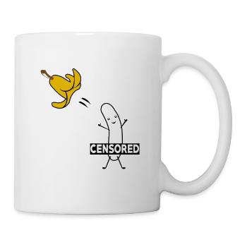 STRIPTEASE BANANA FUNNY COMIC - Mug - white - Right