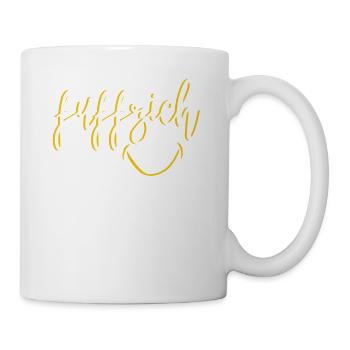 TRAGS MIT STOLZ Fuffzich 50 - Tasse - Weiß - Rechts