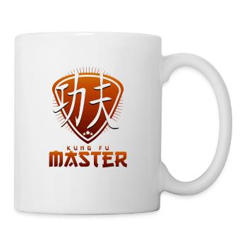 Kung Fu maître cadeau symbole cadeau idée - Mug blanc - blanc - Droite