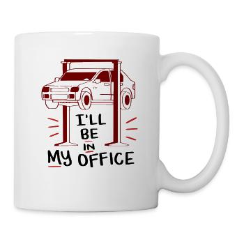 Mechaniker Werkstatt Auto Tuning Geschenk - Tasse - Weiß - Rechts